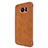 Leather Case Stands Flip Cover L02 for Samsung Galaxy S7 Edge G935F Brown