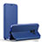 Leather Case Stands Flip Cover L02 for Samsung Galaxy S9 Blue