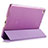 Leather Case Stands Flip Cover L02 for Xiaomi Mi Pad 2 Purple