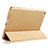 Leather Case Stands Flip Cover L02 for Xiaomi Mi Pad 3 Gold