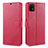 Leather Case Stands Flip Cover L02 Holder for Huawei Enjoy 20 5G Red