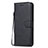 Leather Case Stands Flip Cover L02 Holder for Nokia 7.2 Black