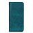 Leather Case Stands Flip Cover L02 Holder for Oppo A11s Midnight Green