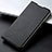 Leather Case Stands Flip Cover L02 Holder for Oppo A52 Black