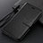 Leather Case Stands Flip Cover L02 Holder for Oppo Reno3 Pro Black