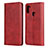 Leather Case Stands Flip Cover L02 Holder for Samsung Galaxy A11 Red