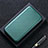 Leather Case Stands Flip Cover L02 Holder for Samsung Galaxy M31s Green