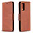 Leather Case Stands Flip Cover L02 Holder for Samsung Galaxy S20 FE 2022 5G