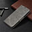 Leather Case Stands Flip Cover L02 Holder for Samsung Galaxy S20 FE 4G Gray