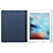 Leather Case Stands Flip Cover L03 for Apple iPad 4 Blue