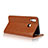 Leather Case Stands Flip Cover L03 for Huawei Honor 10 Lite Brown