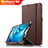 Leather Case Stands Flip Cover L03 for Huawei Mediapad M3 8.4 BTV-DL09 BTV-W09 Brown