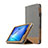 Leather Case Stands Flip Cover L03 for Huawei MediaPad T3 8.0 KOB-W09 KOB-L09 Gray