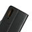 Leather Case Stands Flip Cover L03 for Huawei P30 Black