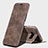 Leather Case Stands Flip Cover L03 for Samsung Galaxy S8 Brown