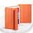 Leather Case Stands Flip Cover L03 Holder for Apple iPad 10.2 (2019) Orange