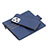 Leather Case Stands Flip Cover L03 Holder for Apple iPhone 13 Pro Blue