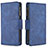 Leather Case Stands Flip Cover L03 Holder for Apple iPhone 14 Pro Blue