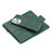 Leather Case Stands Flip Cover L03 Holder for Apple iPhone 15 Pro Green