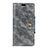 Leather Case Stands Flip Cover L03 Holder for Asus ZenFone Live L1 ZA550KL Gray