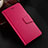 Leather Case Stands Flip Cover L03 Holder for Huawei Honor V10 Lite Red