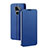 Leather Case Stands Flip Cover L03 Holder for Huawei Nova 5z Blue