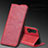 Leather Case Stands Flip Cover L03 Holder for Huawei Nova 6 5G Red