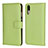 Leather Case Stands Flip Cover L03 Holder for Huawei P20 Green