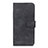 Leather Case Stands Flip Cover L03 Holder for Oppo F17 Pro Black