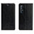 Leather Case Stands Flip Cover L03 Holder for Oppo Find X2 Neo Black