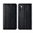 Leather Case Stands Flip Cover L03 Holder for Realme XT Black