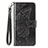 Leather Case Stands Flip Cover L03 Holder for Samsung Galaxy A51 5G Black