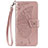 Leather Case Stands Flip Cover L03 Holder for Samsung Galaxy A51 5G Rose Gold