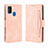 Leather Case Stands Flip Cover L03 Holder for Samsung Galaxy M21 Pink