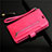 Leather Case Stands Flip Cover L03 Holder for Samsung Galaxy S20 5G Red