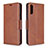 Leather Case Stands Flip Cover L03 Holder for Sony Xperia L4