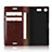 Leather Case Stands Flip Cover L03 Holder for Sony Xperia XZ1 Compact