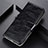 Leather Case Stands Flip Cover L03 Holder for Vivo Y30 Black