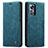 Leather Case Stands Flip Cover L03 Holder for Xiaomi Mi 12S 5G Blue