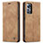 Leather Case Stands Flip Cover L03 Holder for Xiaomi Mi 12S Pro 5G Khaki