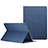 Leather Case Stands Flip Cover L04 for Apple iPad Mini 4 Blue