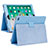 Leather Case Stands Flip Cover L04 Holder for Apple iPad 10.2 (2019) Mint Blue