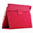 Leather Case Stands Flip Cover L04 Holder for Apple iPad 10.2 (2019) Red