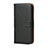 Leather Case Stands Flip Cover L04 Holder for Apple iPhone 14 Pro Black