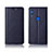 Leather Case Stands Flip Cover L04 Holder for Huawei Honor 8X Blue