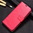 Leather Case Stands Flip Cover L04 Holder for Huawei Y9s Red