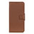 Leather Case Stands Flip Cover L04 Holder for LG Velvet 4G Brown