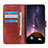 Leather Case Stands Flip Cover L04 Holder for Nokia C3