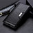 Leather Case Stands Flip Cover L04 Holder for Oppo A31 Black