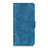 Leather Case Stands Flip Cover L04 Holder for Oppo A33 Blue